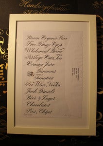 Image of Shopping List Number 2