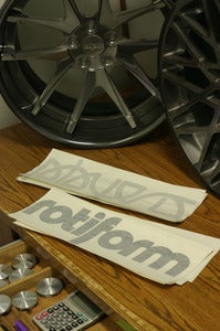 Image of Rotiform - Large windshield stickers