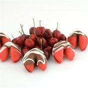Image of 100 Personalized Chocolate-Covered Fortune Cookies