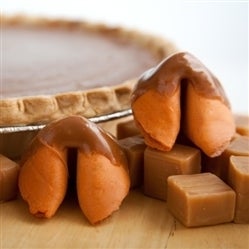 Image of 50 Caramel Dipped Fortune Cookies
