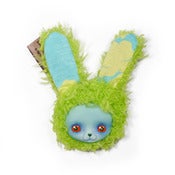 Image of Green & Blue Bunny Brooch