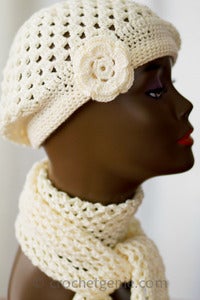 Image of Bamboo Scart & Beret Set