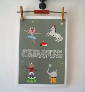 Image of Cuadros infantiles- Circus 