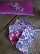Image of Etiquettes Liberty-kraft mauve-rose