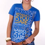 Image of I'm Not Perfect (lake blue)