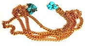 Image of TURCS & CAICOS RETREAT Necklace/Halskette goldenized