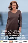 Image of V-Neck Tunic