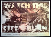 Image of Chicago Metro Show Poster w/ I Fight Dragons