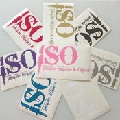 Image of ISO Die Cut Sticker
