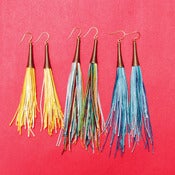 Image of amira fringe earrings