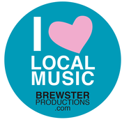 Image of I Love Local Music Stickers - 3 Pack
