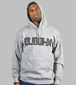 Image of Linear Pullover Hoodie Gray
