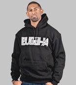 Image of Linear Pullover Hoodie Black