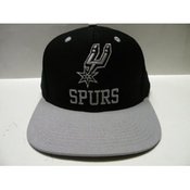 Image of SPURS SNAPBACK  VINTAGE GRAY AND BLACK