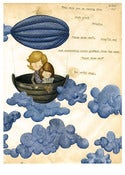 Image of Such Great Heights A4 Print by Hanna Mancini