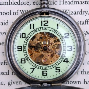 Image of Glow in the Dark Wind-Up Pocket Watch