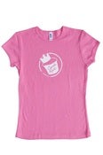 Image of "Cupcake Royale" Logo Cap Sleeve Tee
