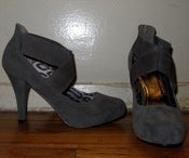 Image of Unknown Brand - 3"heel shoes -Grey