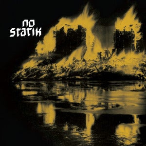 Image of NO STATIK " No Hospice" B/W "Clean Swift Sunshine" 7"