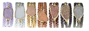 Image of Druzy Wrap Bracelet