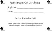 Image of Gift Certificate