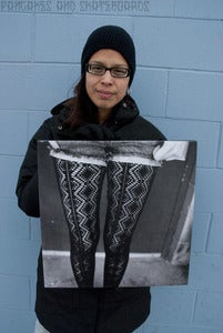 Image of "Legs" 16x16"  Giclee Print