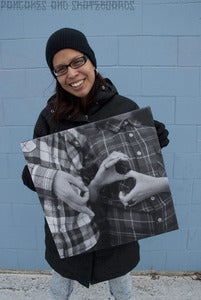 Image of "P&S Hands" 16x16" Giclee