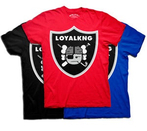 Image of Toon Raider (Red/Black/Royal Blue)