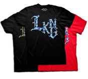 Image of L K.N.G. Camo Script (Black Army-Camo/Black Blue-Camo/Red)