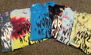 Image of The World at Large tie-dye t-shirt (various colors)