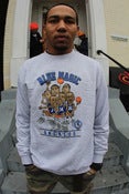 Image of BLUE MAGIC crew neck heather grey 