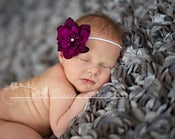 Image of Silver Satin Mini Fluttery Rose Fabric for Backdrops or Bean Bag Covers - 2 YARDS