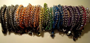 Image of  Diamond Studded Wrap Bracelets