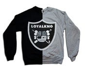 Image of Toon Raider Sweatshirt (Black/Heather Grey)