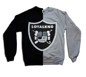 Image of Toon Raider Sweatshirt (Black/Heather Grey)