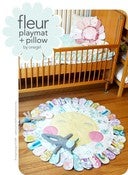 Image of fleur playmat + pillow pattern