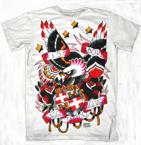 Image of DAGGER "Rise Above" t shirt