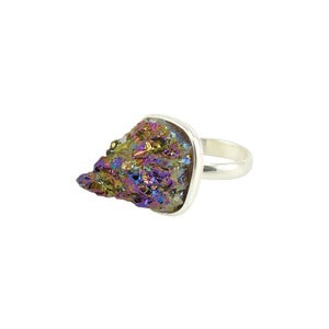 Image of Ortia. Rainbow Quartz Ring