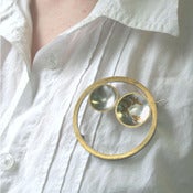 Image of Hoops and Birds Brooch