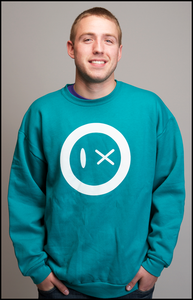 Image of Hero (Aqua Crewneck)