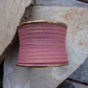 Image of Lucia-Cuff bracelet, Rosa
