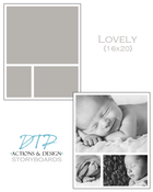 Image of 16x20 Lovely Storyboard Template