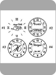 Image of Clocks Cont. {Personalized}