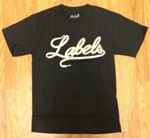 Image of Black "Laced" Tee