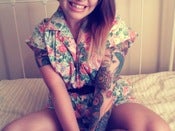 Image of Vintage Floral Romper