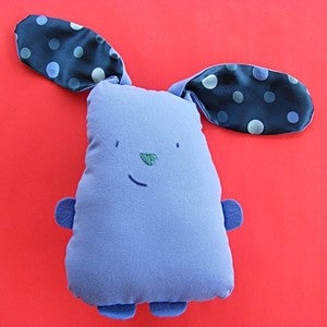 Image of Bunny Softie sewing pattern PDF