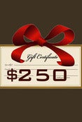 Image of Gift Certificate $250