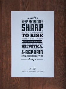 Image of 2012 New Year's Resolution