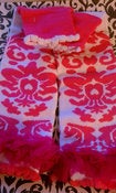 Image of DAMASK Leg Warmers w/Chiffon Ruffles