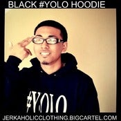Image of #YOLO BLACK /WHITE HOODIE LIMITED #LEGGO 